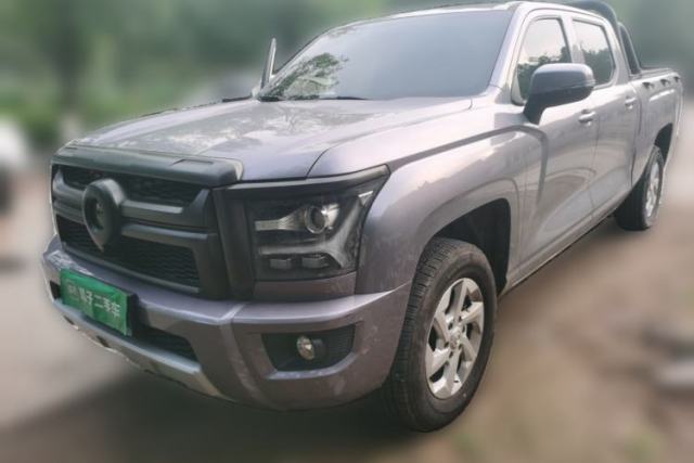Used Great Wall King Kong Poer 2024 2.0T Automatic 8AT Diesel Two-Wheel Drive Elite Version with Extended Cabin