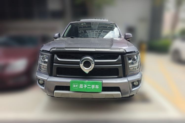 Used Great Wall King Kong Poer 2024 2.0T Automatic 8AT Diesel Two-Wheel-Drive Elite Flatbed Front