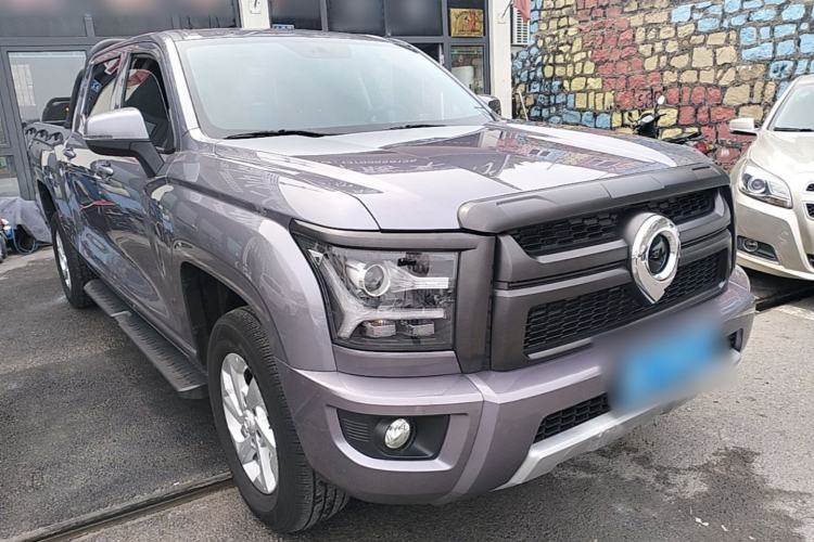 Used Great Wall King Kong Poer 2024 2.0T Automatic 8AT Diesel Two-Wheel-Drive Elite Flatbed Front Right 45 Deg