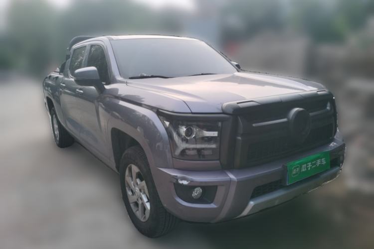 Used Great Wall King Kong Poer 2024 2.0T Automatic 8AT Diesel Two-Wheel Drive Elite Version with Extended Cabin Front Right 45 Deg