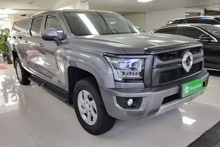 Used Great Wall King Kong Poer 2024 2.0T Automatic 8AT Gasoline Four-Wheel Drive Navigation Version – Flat Bed Front Right 45 Deg