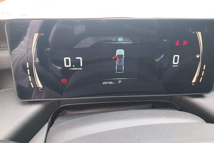 Used Great Wall King Kong Poer 2024 2.0T Automatic 8AT Diesel Two-Wheel-Drive Elite Flatbed Instrument Cluster