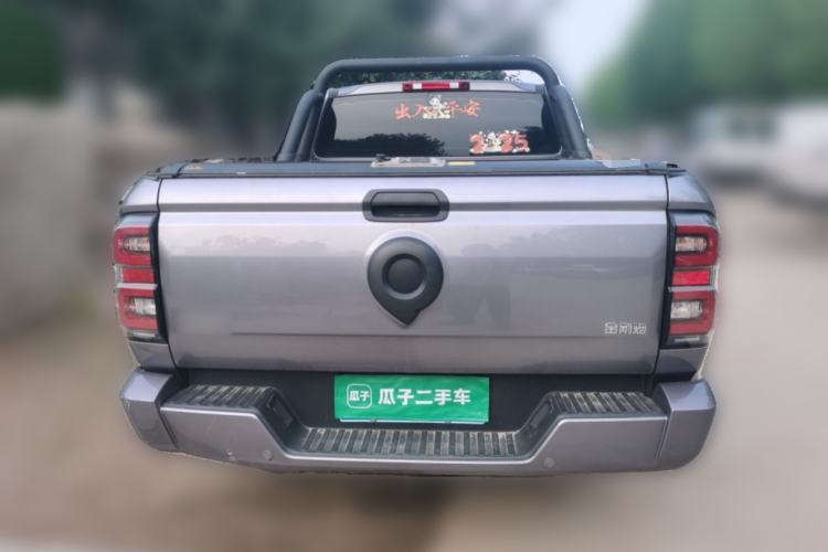 Used Great Wall King Kong Poer 2024 2.0T Automatic 8AT Diesel Two-Wheel Drive Elite Version with Extended Cabin Rear