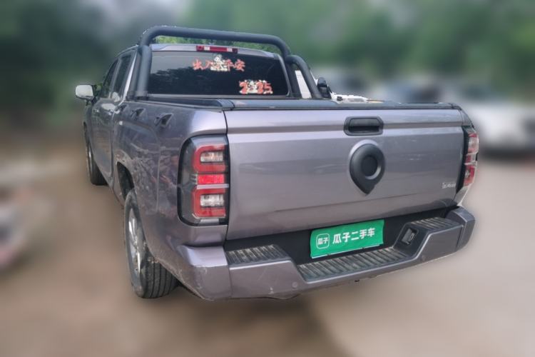Used Great Wall King Kong Poer 2024 2.0T Automatic 8AT Diesel Two-Wheel Drive Elite Version with Extended Cabin Rear Left 45 Deg