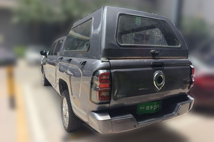 Used Great Wall King Kong Poer 2024 2.0T Automatic 8AT Diesel Two-Wheel-Drive Elite Flatbed Rear Left 45 Deg