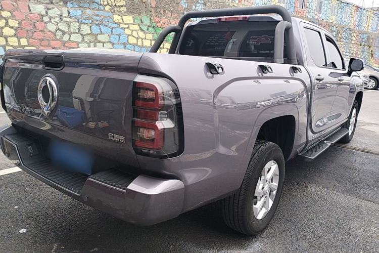 Used Great Wall King Kong Poer 2024 2.0T Automatic 8AT Diesel Two-Wheel-Drive Elite Flatbed Rear Right 45 Deg