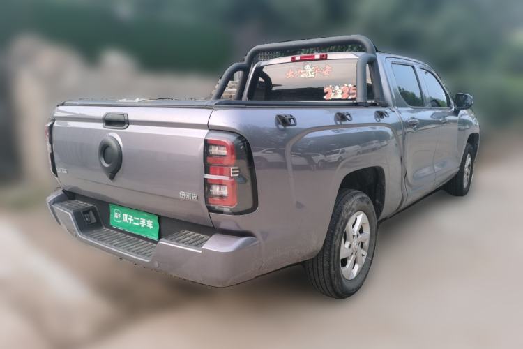 Used Great Wall King Kong Poer 2024 2.0T Automatic 8AT Diesel Two-Wheel Drive Elite Version with Extended Cabin Rear Right 45 Deg