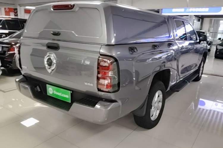 Used Great Wall King Kong Poer 2024 2.0T Automatic 8AT Gasoline Four-Wheel Drive Navigation Version – Flat Bed Rear Right 45 Deg