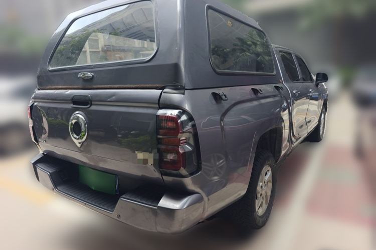 Used Great Wall King Kong Poer 2024 2.0T Automatic 8AT Diesel Two-Wheel-Drive Elite Flatbed Rear Right 45 Deg