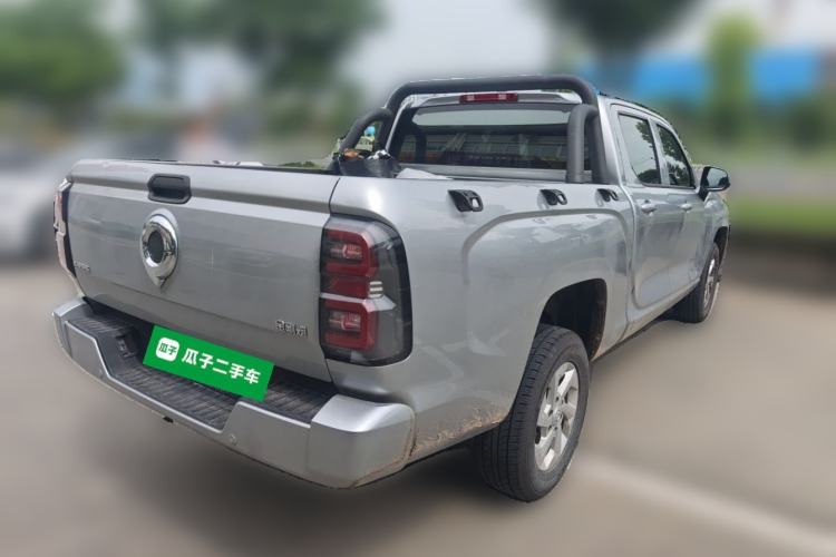 Used Great Wall King Kong Poer 2024 2.0T Automatic 8AT Diesel Two-Wheel-Drive Elite Flatbed Rear Right 45 Deg
