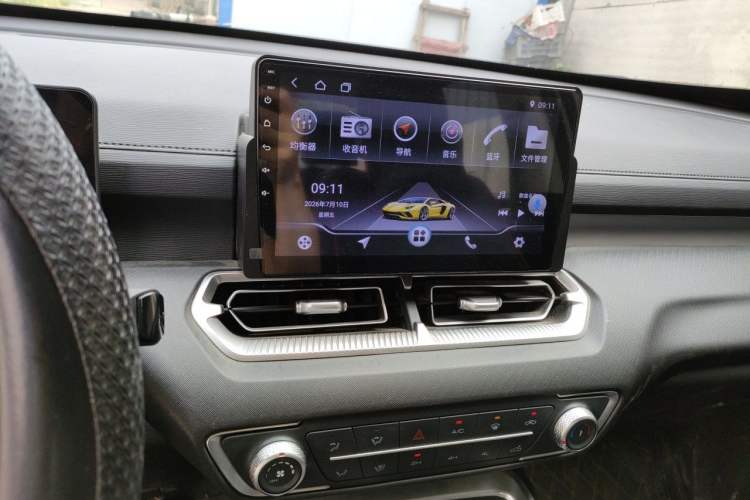Used Great Wall King Kong Poer 2024 2.0T Automatic 8AT Diesel 4x4 Elite Flatbed Audio And AC Panel
