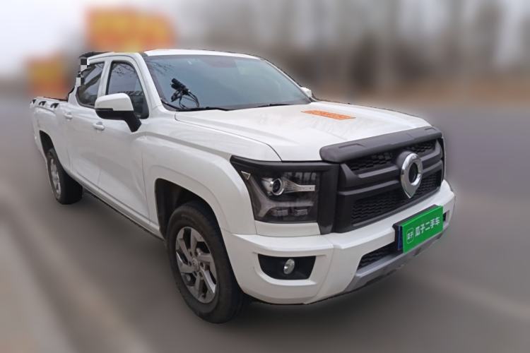 Used Great Wall King Kong Poer 2024 2.0T Automatic 8AT Gasoline Two-Wheel-Drive Elite Version with Flat Bed Exterior 2