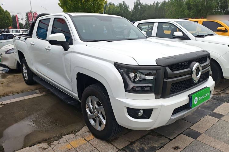 Used Great Wall King Kong Poer 2024 2.0T Automatic 8AT Diesel Two-Wheel-Drive Elite Flatbed Front Right 45 Deg