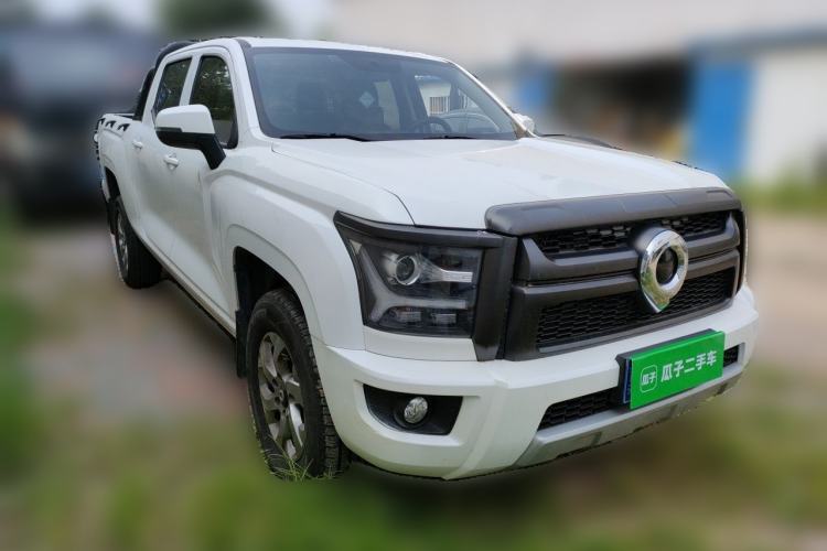 Used Great Wall King Kong Poer 2024 2.0T Automatic 8AT Diesel 4x4 Elite Flatbed Front Right 45 Deg