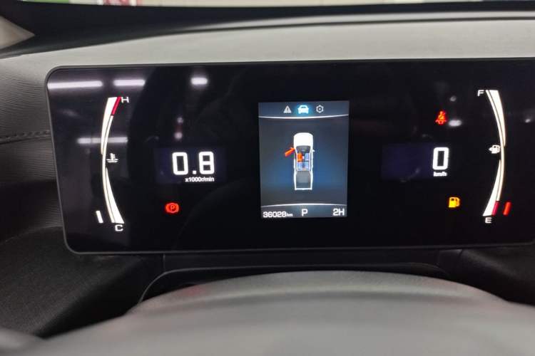 Used Great Wall King Kong Poer 2024 2.0T Automatic 8AT Diesel 4x4 Elite Flatbed Instrument Cluster
