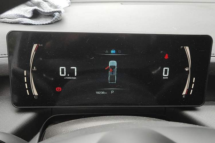 Used Great Wall King Kong Poer 2024 2.0T Automatic 8AT Diesel Two-Wheel-Drive Elite Flatbed Instrument Cluster