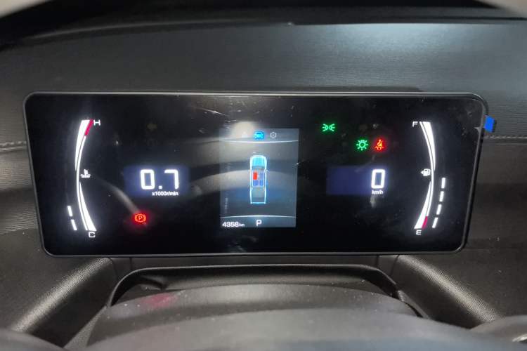 Used Great Wall King Kong Poer 2024 2.0T Automatic 8AT Diesel Two-Wheel-Drive Elite Flatbed Instrument Cluster