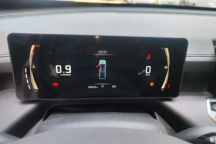 Used Great Wall King Kong Poer 2024 2.0T Automatic 8AT Diesel Four-Wheel-Drive Elite Version with Long Bed Instrument Cluster