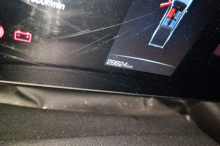 Used Great Wall King Kong Poer 2024 2.0T Manual Diesel 4x4 Base Edition Flatbed Odometer Close Up