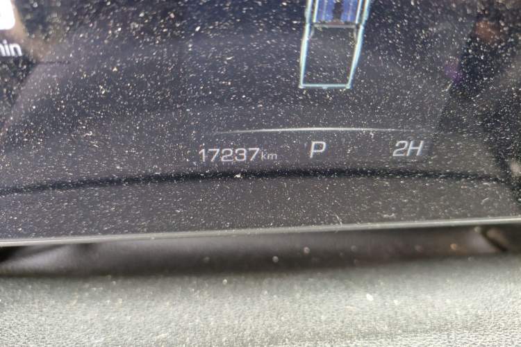 Used Great Wall King Kong Poer 2024 2.0T Automatic 8AT Diesel 4x4 Elite Flatbed Odometer Close Up