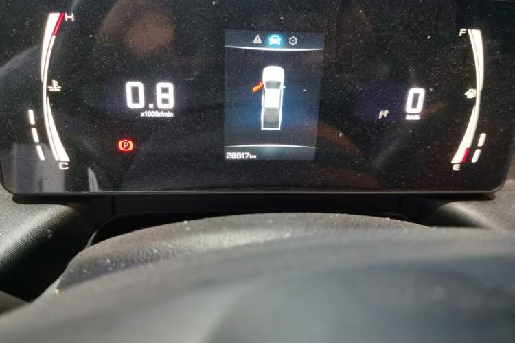 Used Great Wall King Kong Poer 2024 2.0T Manual Diesel Two-Wheel-Drive Base Edition Flatbed Odometer Close Up