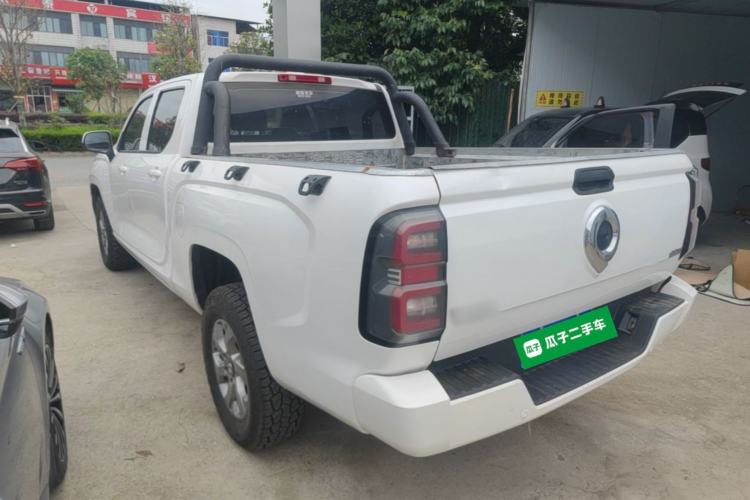 Used Great Wall King Kong Poer 2024 2.0T Automatic 8AT Diesel Two-Wheel-Drive Navigation Edition Flatbed Rear Left 45 Deg
