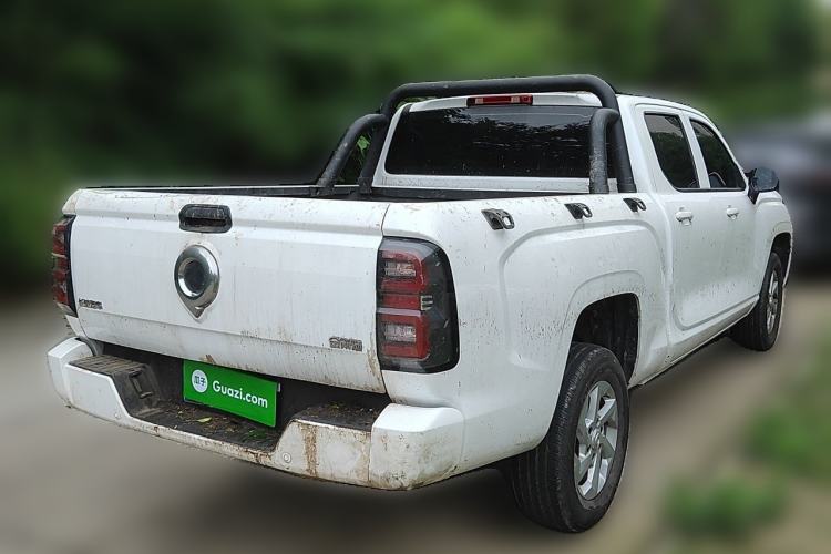 Used Great Wall King Kong Poer 2024 2.0T Automatic 8AT Diesel Two-Wheel-Drive Elite Flatbed Rear Right 45 Deg