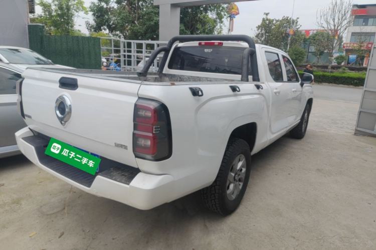 Used Great Wall King Kong Poer 2024 2.0T Automatic 8AT Diesel Two-Wheel-Drive Navigation Edition Flatbed Rear Right 45 Deg