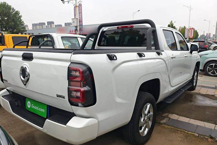 Used Great Wall King Kong Poer 2024 2.0T Automatic 8AT Diesel Two-Wheel-Drive Elite Flatbed Rear Right 45 Deg