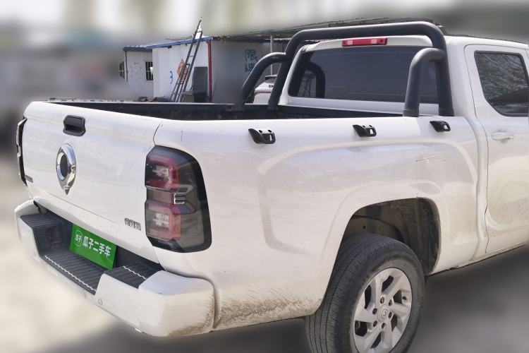 Used Great Wall King Kong Poer 2024 2.0T Automatic 8AT Diesel Two-Wheel-Drive Elite Flatbed Rear Right 45 Deg