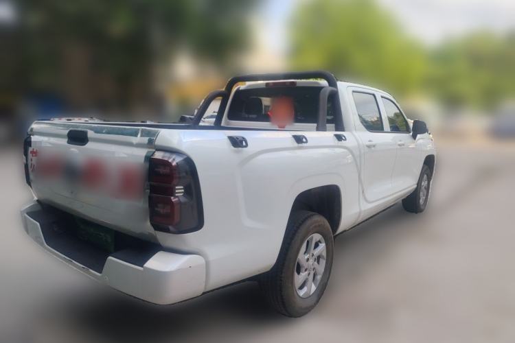 Used Great Wall King Kong Poer 2024 2.0T Automatic 8AT Diesel Four-Wheel-Drive Elite Version with Long Bed Rear Right 45 Deg