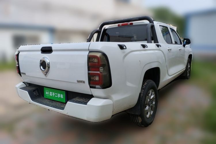 Used Great Wall King Kong Poer 2024 2.0T Automatic 8AT Diesel 4x4 Elite Flatbed Rear Right 45 Deg
