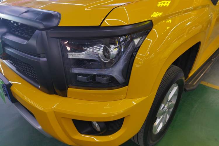 Used Great Wall King Kong Poer 2024 2.0T Automatic 8AT Diesel Two-Wheel-Drive Elite Flatbed Left Front Headlight