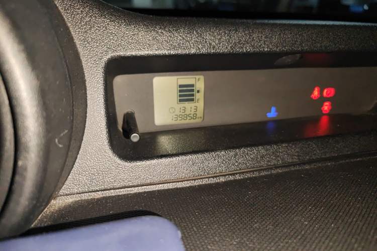 Used Great Wall M2 2010 1.5L Manual Luxury Edition Odometer Close Up