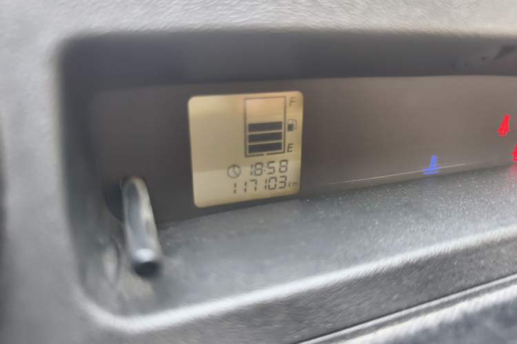 Used Great Wall M2 2010 1.5L Manual Elite Edition Odometer Close Up
