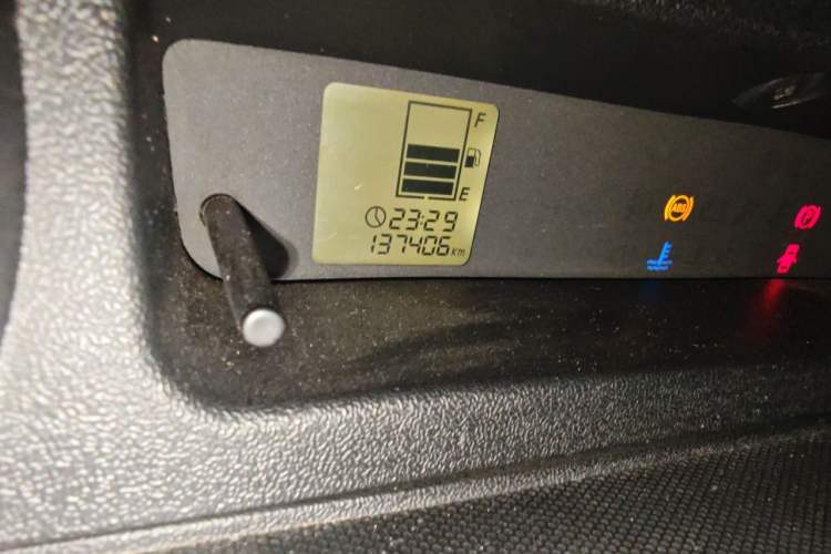 Used Great Wall M2 2010 1.5L Manual Luxury Edition Odometer Close Up
