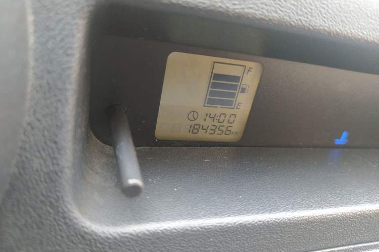 Used Great Wall M2 2010 1.5L Manual Luxury Edition Odometer Close Up