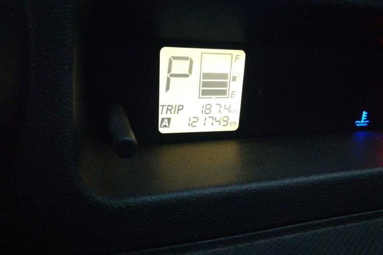 Used Great Wall M2 2010 1.5L CVT Luxury Edition Odometer Close Up