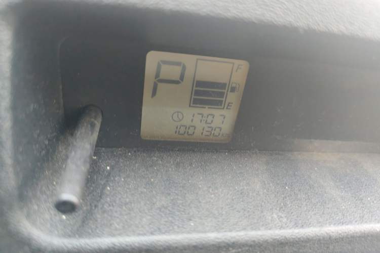 Used Great Wall M2 2012 1.5L CVT Urban Edition Odometer Close Up