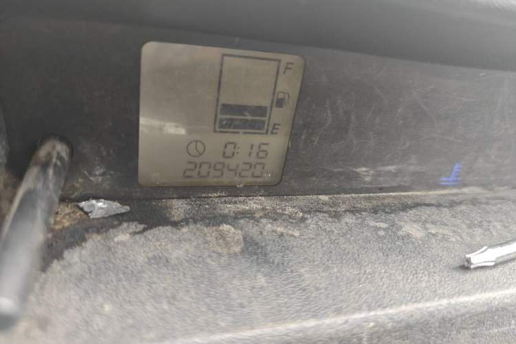 Used Great Wall M2 2012 1.5L Manual Urban Edition Odometer Close Up