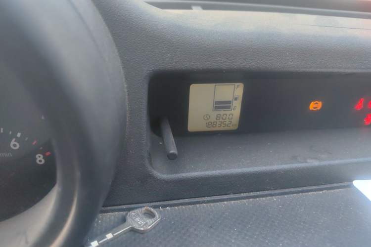 Used Great Wall M2 2012 1.5L Manual Urban Edition Odometer Close Up