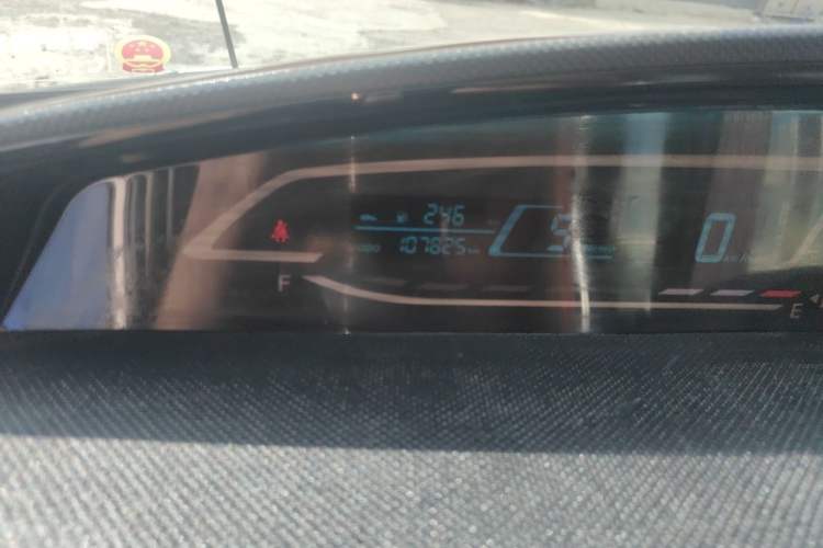 Used Great Wall M2 2014 1.5L Manual Urban Edition Odometer Close Up