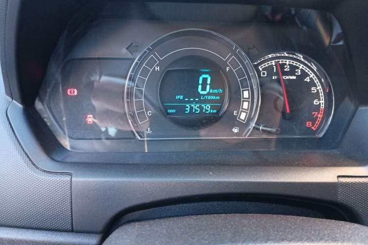 Used Great Wall M4 2012 1.5L Manual Luxury Version Odometer Close Up
