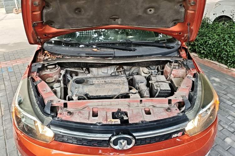 Used Great Wall M4 2012 1.5L Manual Luxury Version Engine Bay