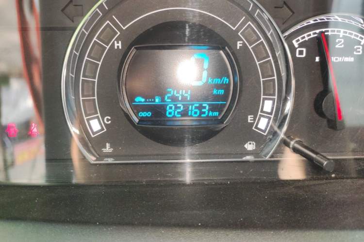 Used Great Wall M4 2012 1.5L Manual Comfort Version Odometer Close Up