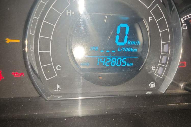 Used Great Wall M4 2012 1.5L Manual Comfort Version Odometer Close Up
