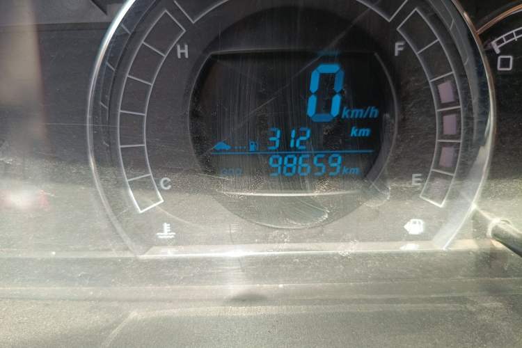 Used Great Wall M4 2012 1.5L Manual Luxury Version Odometer Close Up