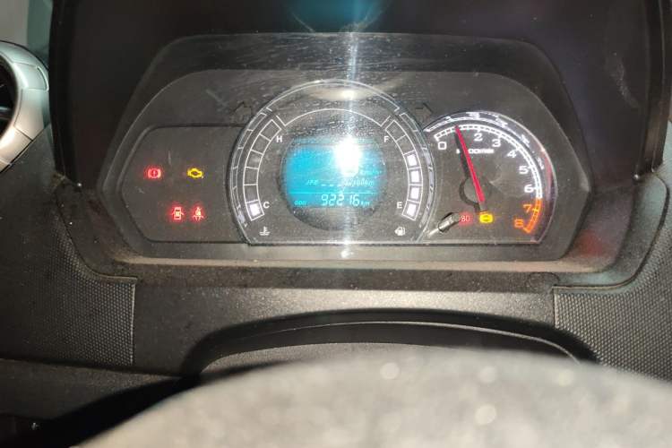 Used Great Wall M4 2012 1.5L Manual Comfort Version Odometer Close Up
