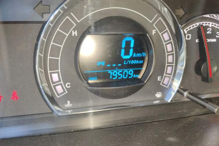 Used Great Wall M4 2012 1.5L Manual Luxury Version Odometer Close Up