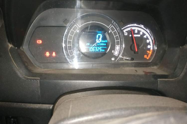 Used Great Wall M4 2012 1.5L Manual Comfort Version Odometer Close Up